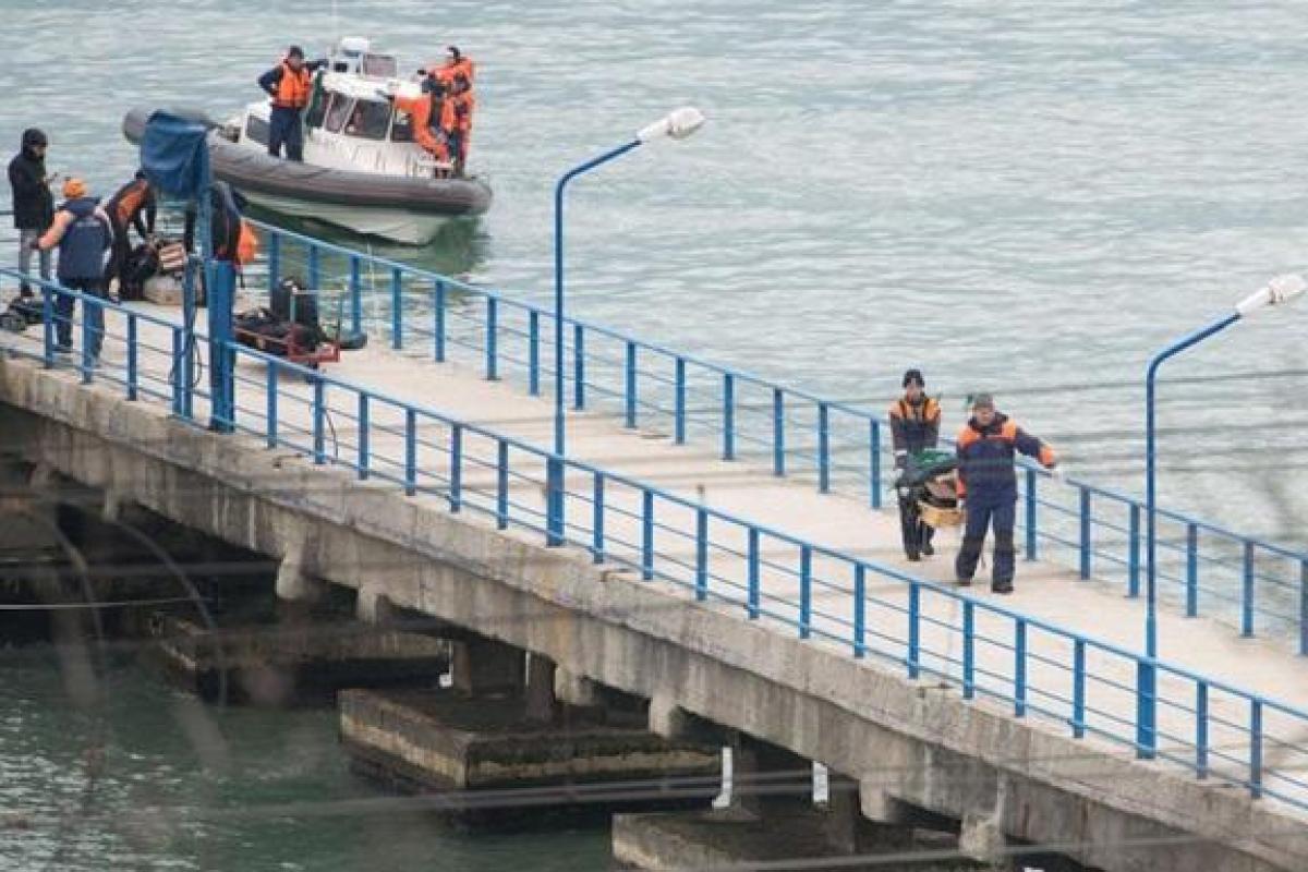 Появились фотографии Ту-154 со спутника