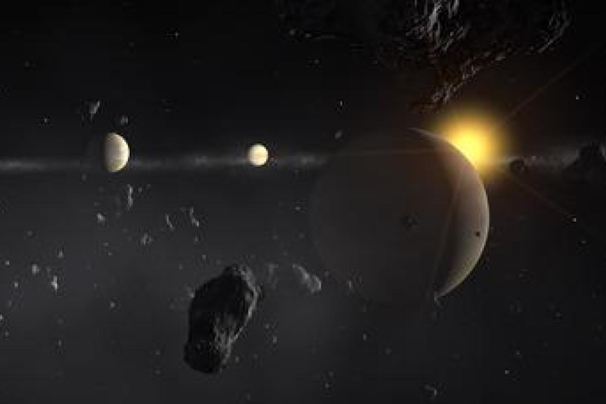 Ученые заметили таинственный объект рядом с молодой звездой