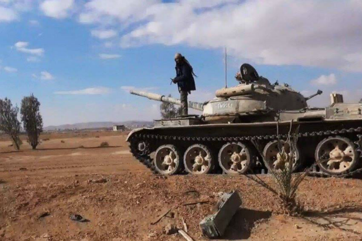 Под Пальмирой авиация коалиции уничтожила захваченные боевиками ИГИЛ танки