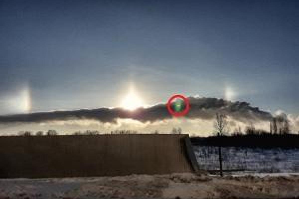 Житель Самарского края заснял полет НЛО