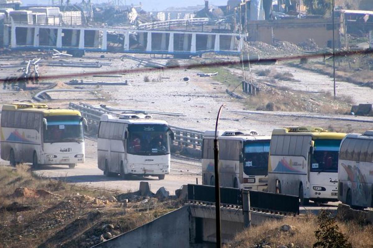 Из Восточного Алеппо вывезено более 20 тысяч человек