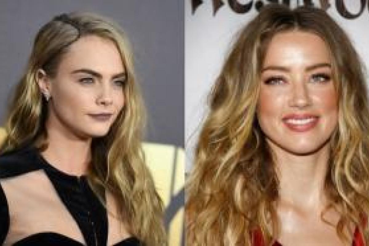 Экс-супругу Джонни Деппа подозревают в романе с моделью Карой Делевинь