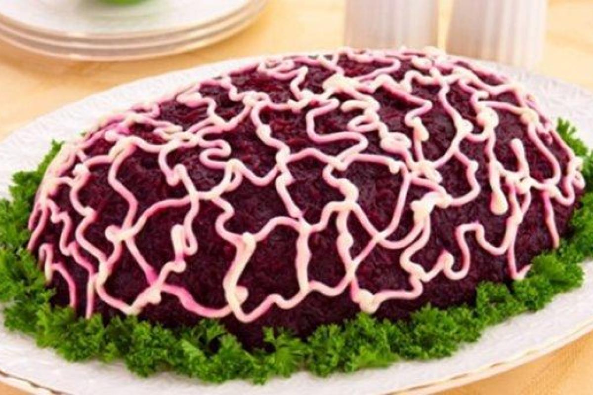 Сельдь под шубой внесли в рейтинг самых необычных блюд мира