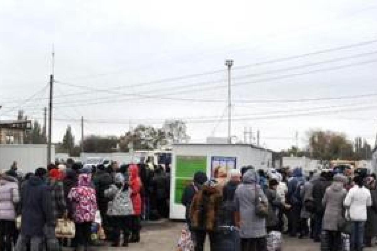 На КПВВ «Майорск» открылся новый логистический центр