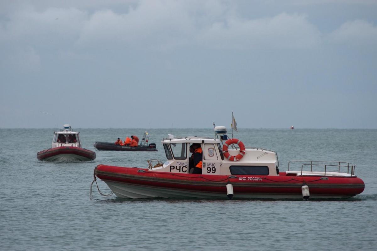 На дне Чёрного моря обнаружена хвостовая часть Ту-154