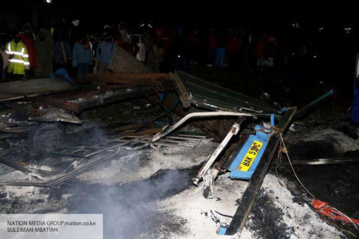 В Кении произошла страшная трагедия: в масштабном ДТП с участием нефтяной автоцистерны погибли 40 человек