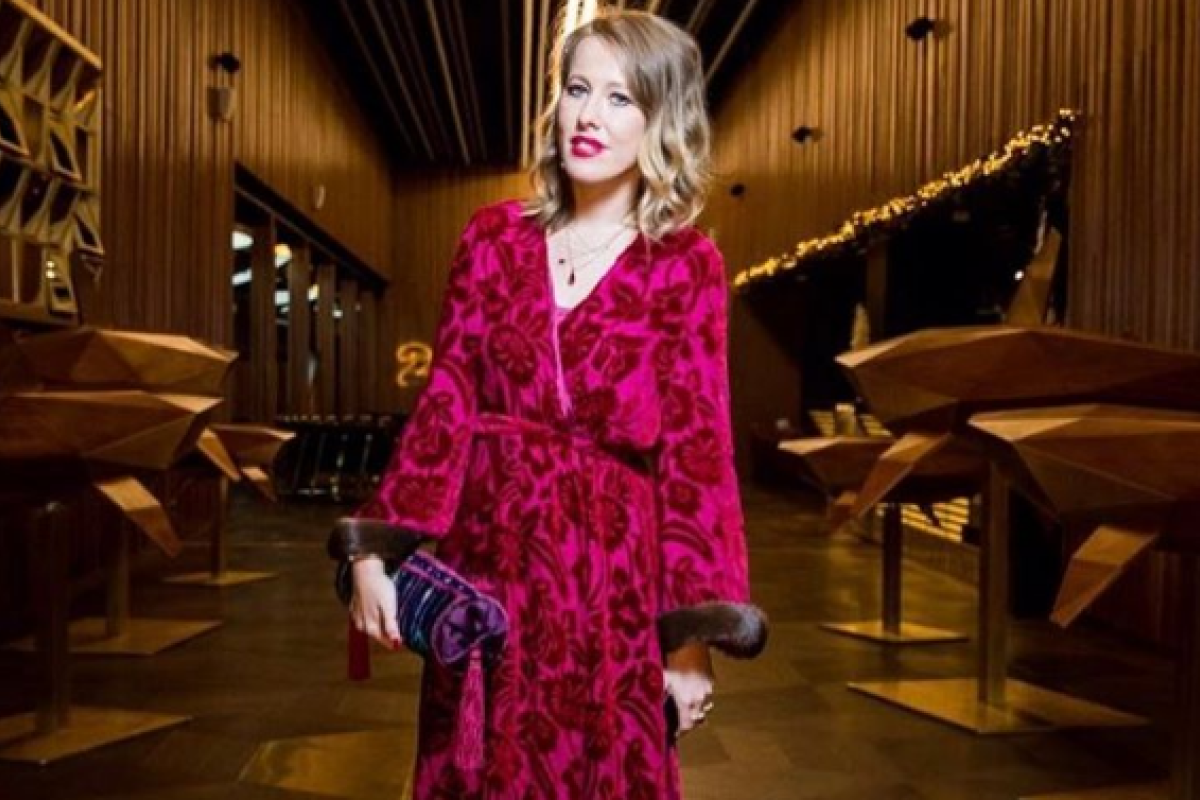 Ксения Собчак снова работает на телевидении и ходит в спортзал