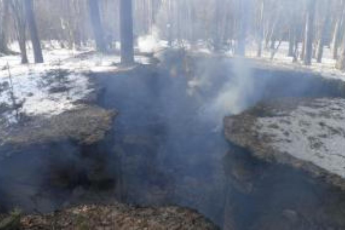 На Львовщине в день рождения Бандеры сожгли дотла музей УПА На Львовщине в день рождения Бандеры сожгли дотла музей УПА