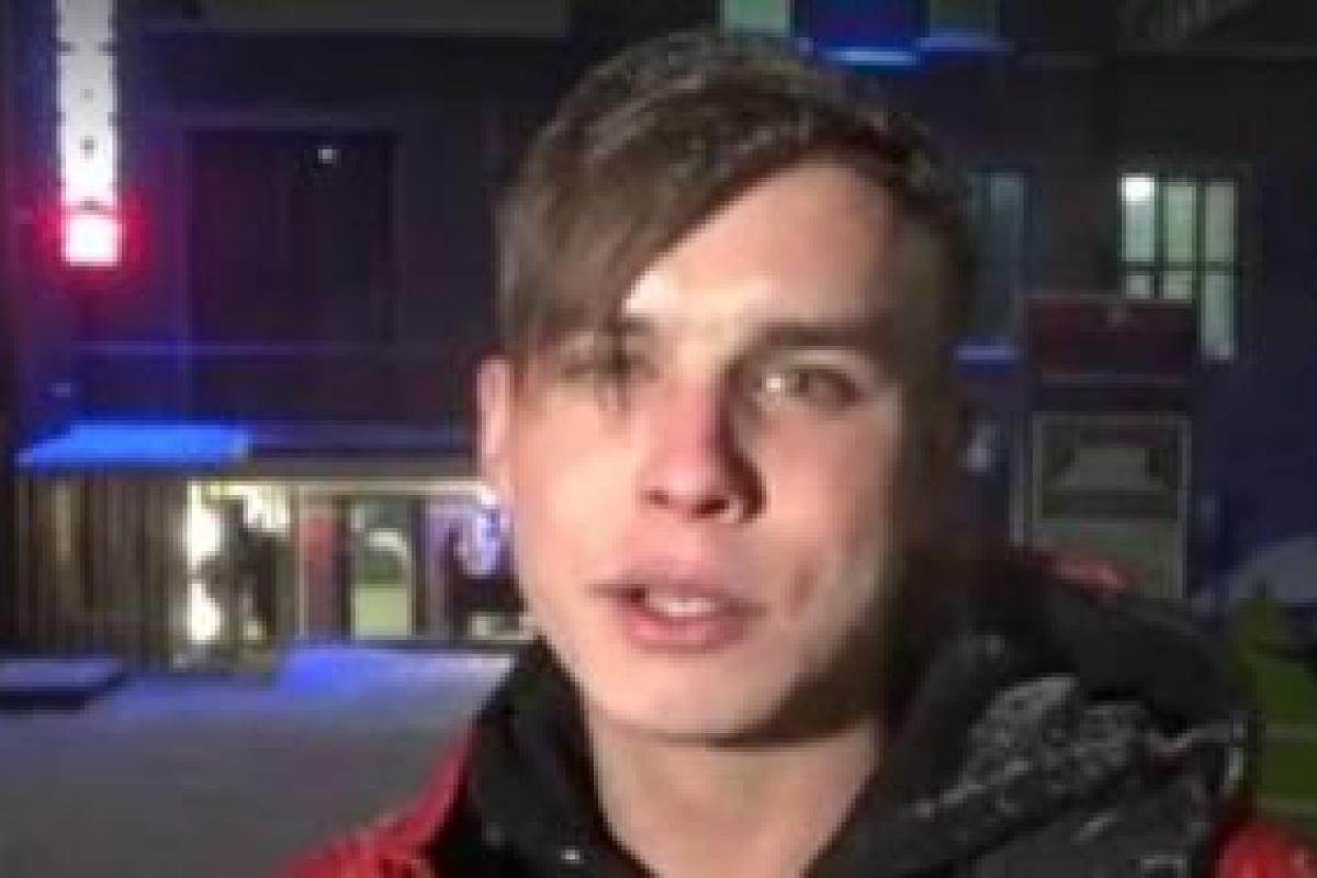 Журналист запрещенного "Дождя" насмешил соцсети своей "антиукраинской акцией"