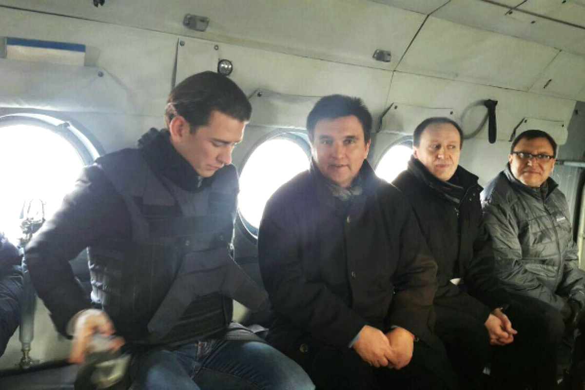 В Донбасс прибыли Климкин и новый глава ОБСЕ, появились кадры