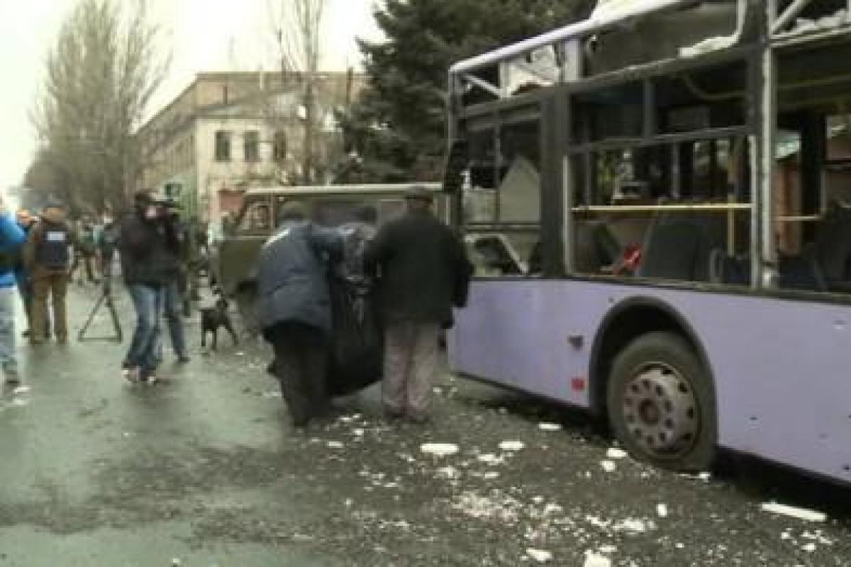 В оккупированном Донецке перекроют движение транспорта В оккупированном Донецке перекроют движение транспорта