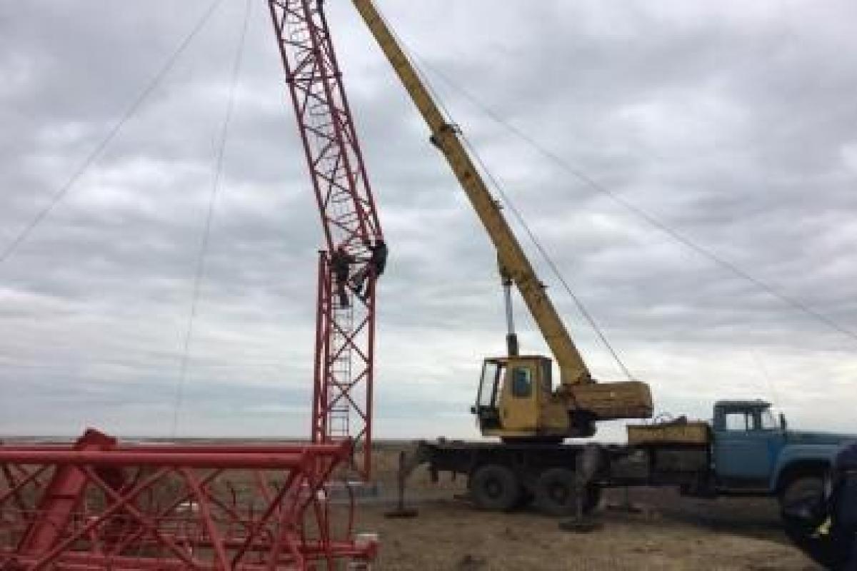 На Луганщине строят вышку, которая будет транслировать украинские телеканалы в ОРЛО