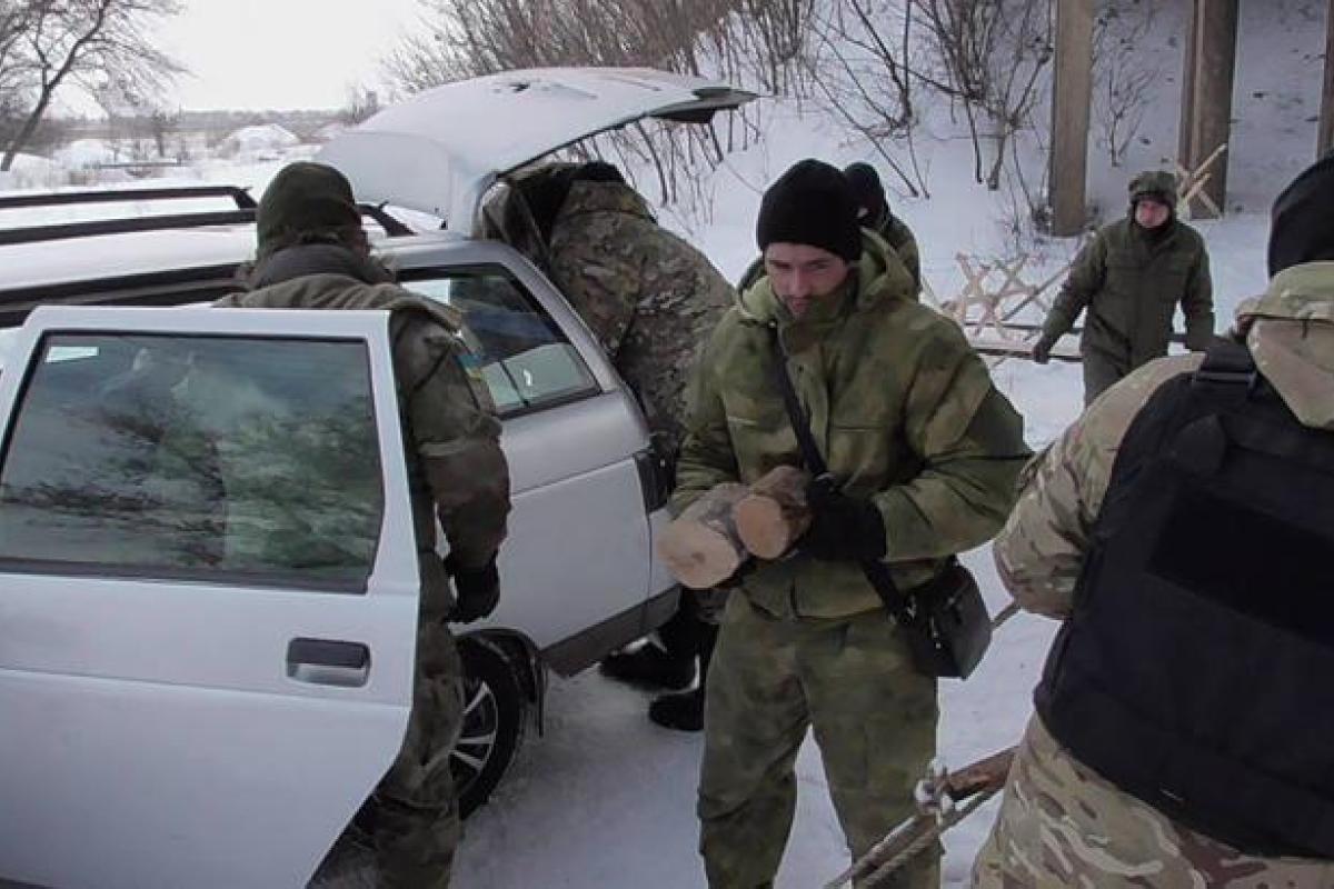 В Донбассе ветераны АТО продолжают торговую блокаду