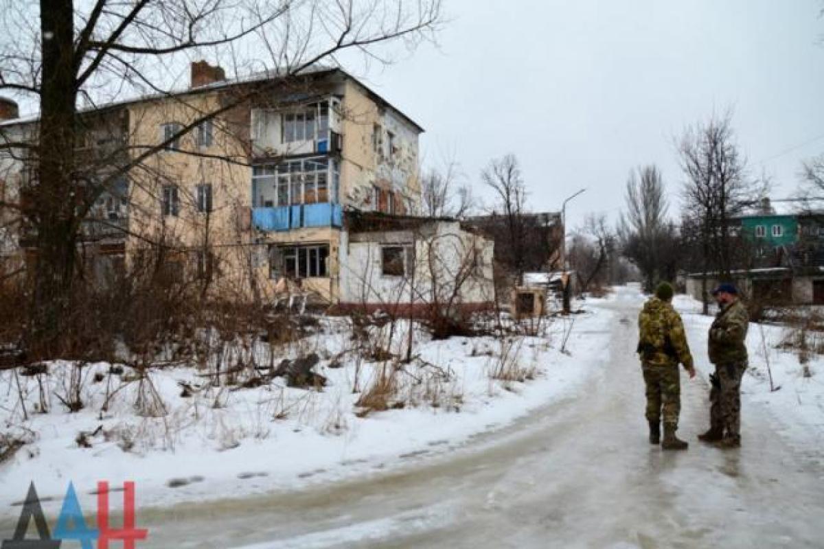 В сети появились фото позиций боевиков на окраине Донецка