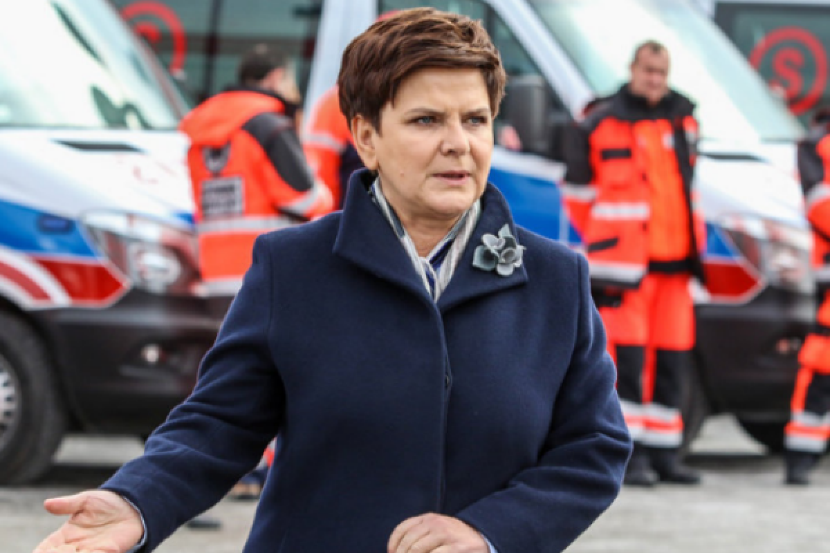 Премьер-министр Польши госпитализирована после ДТП