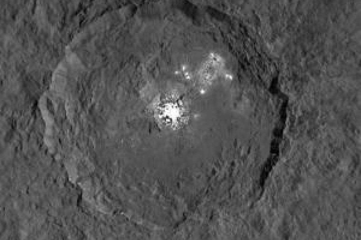 Ученые обнаружили новые горы вулканического происхождения на Церере