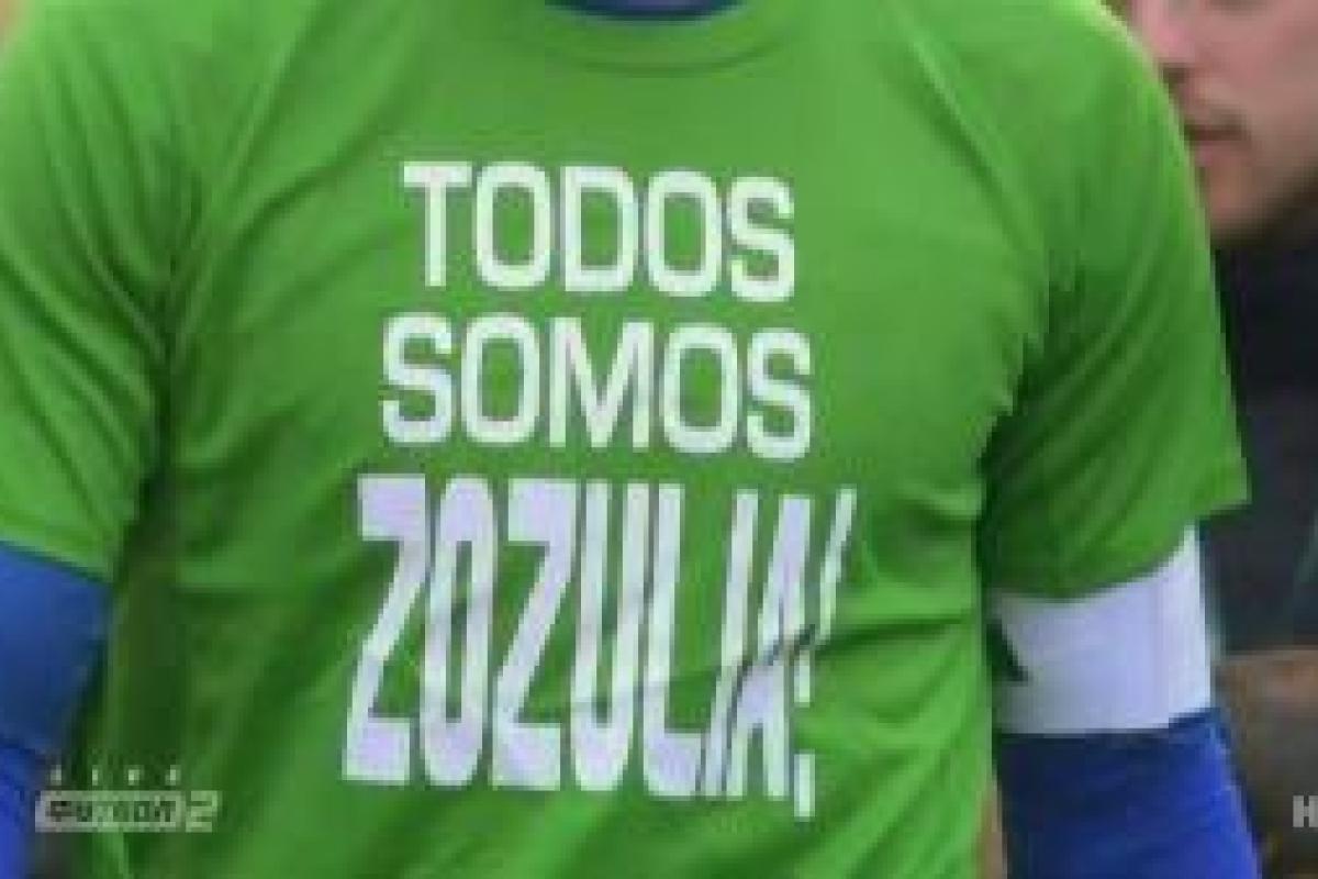 "Мы все Зозуля!" - игроки "Бетиса" на матче поддержали украинского коллегу "Мы все Зозуля!" - игроки "Бетиса" на матче поддержали украинского коллегу