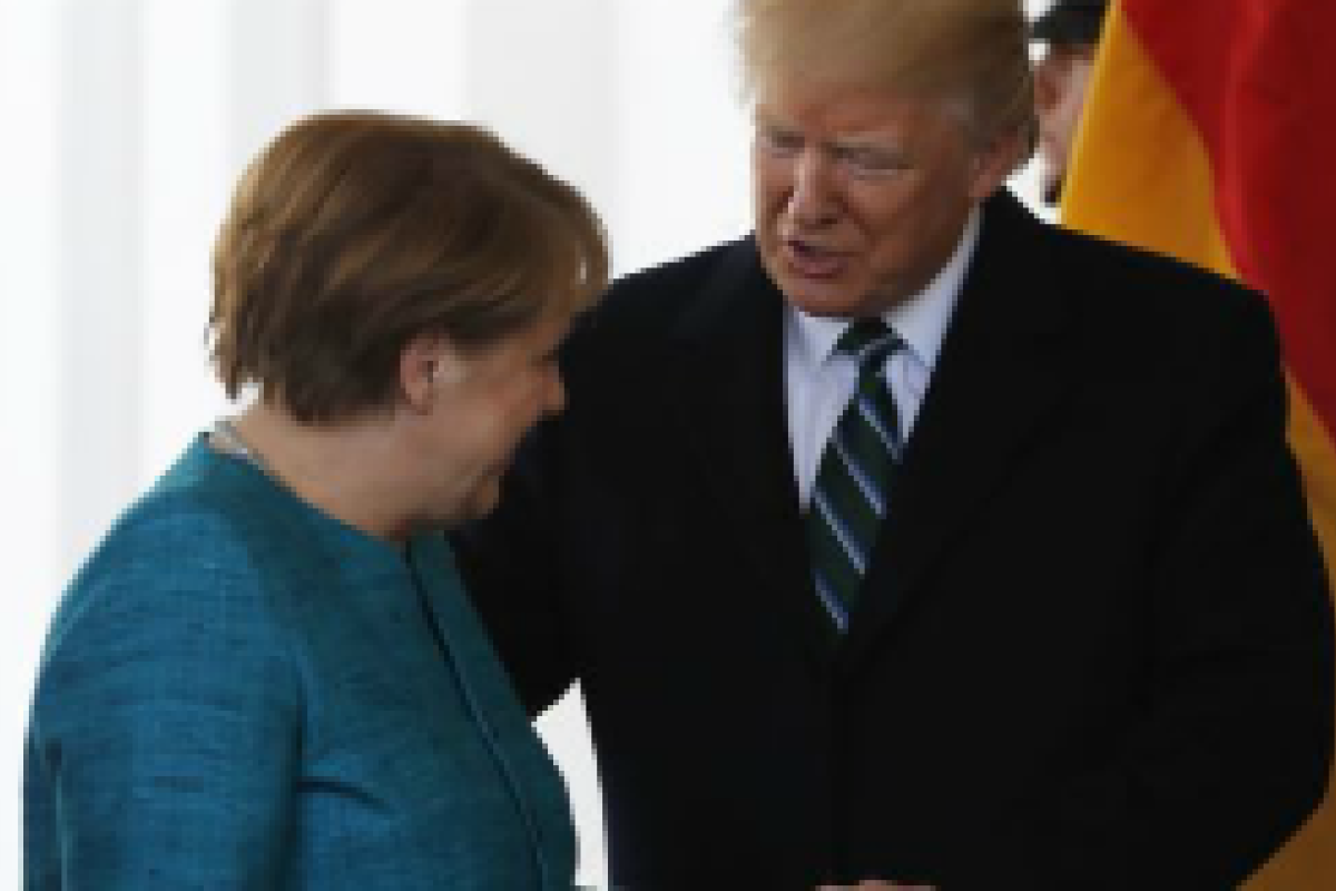 Меркель прибыла в Вашингтон на переговоры с Трампом