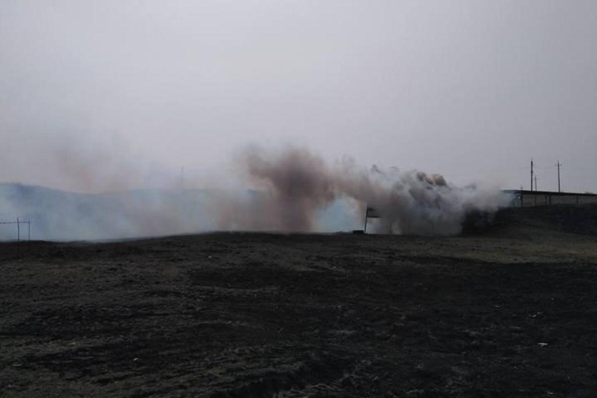 На учениях в Николаевской области во время приветствия губернатора неожиданно раздались взрывы На учениях в Николаевской области во время приветствия губернатора неожиданно раздались взрывы