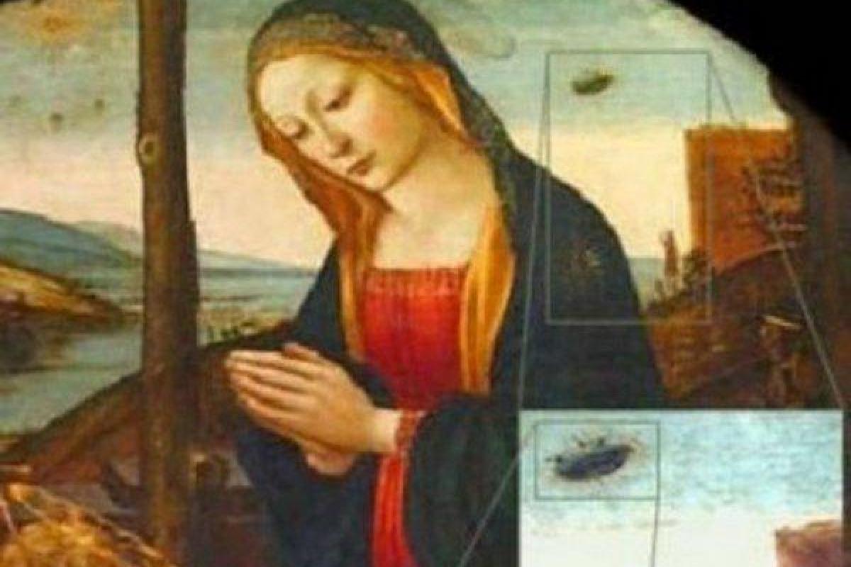 Уфологи обнаружили изображение НЛО на старинных иконах