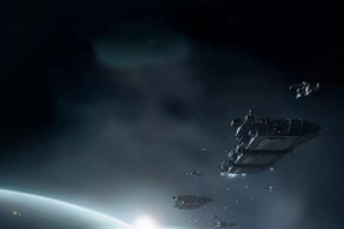 NASA затемнило трансляцию после попадания в кадр огромного корабля: видео