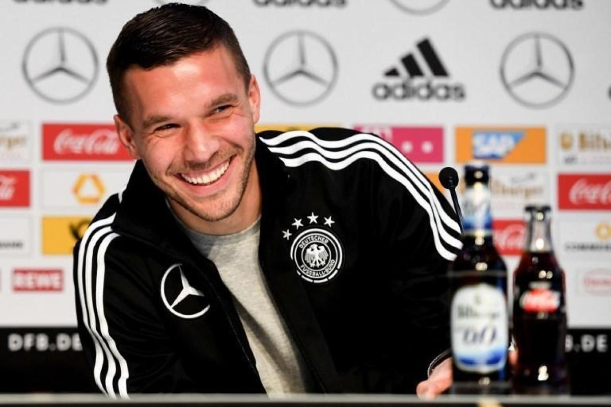 Подольски сыграл прощальный матч за сборную Германии