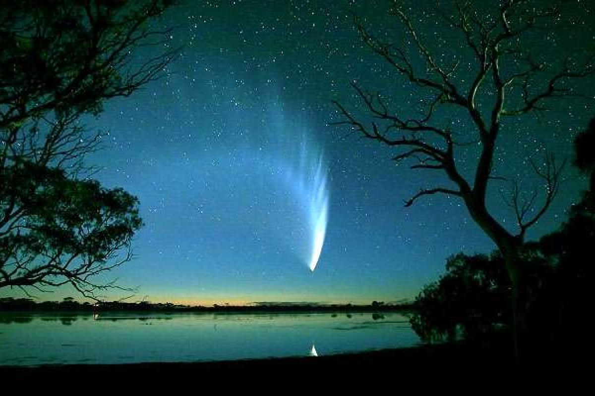 Сеть покорило снятое в космосе видео с полярным сиянием