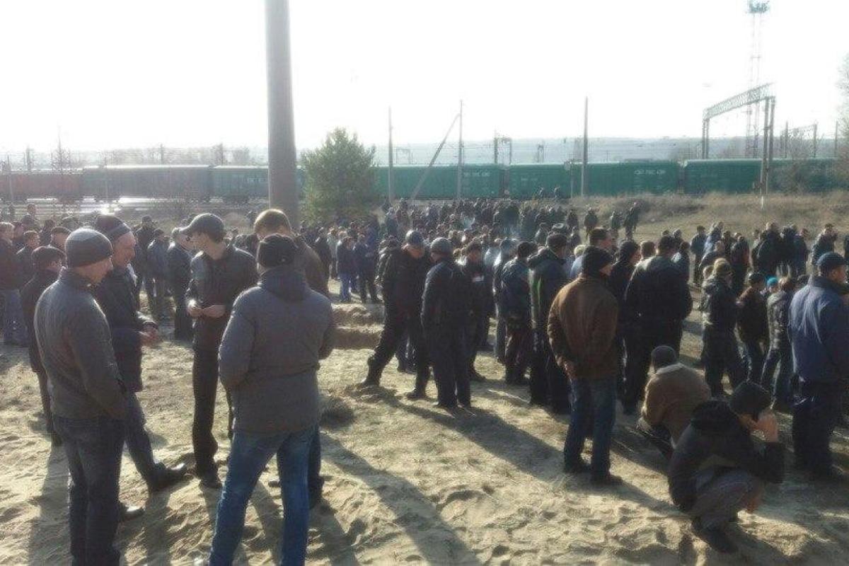Участники блокады на следующей неделе установят редут в Купянске Участники блокады на следующей неделе установят редут в Купянске