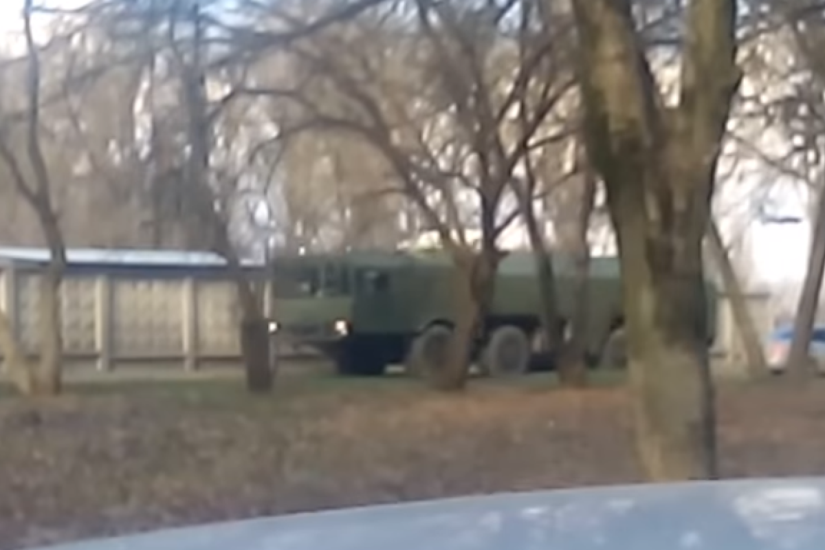 В Ростовской области РФ замечено перемещение "Искандеров"