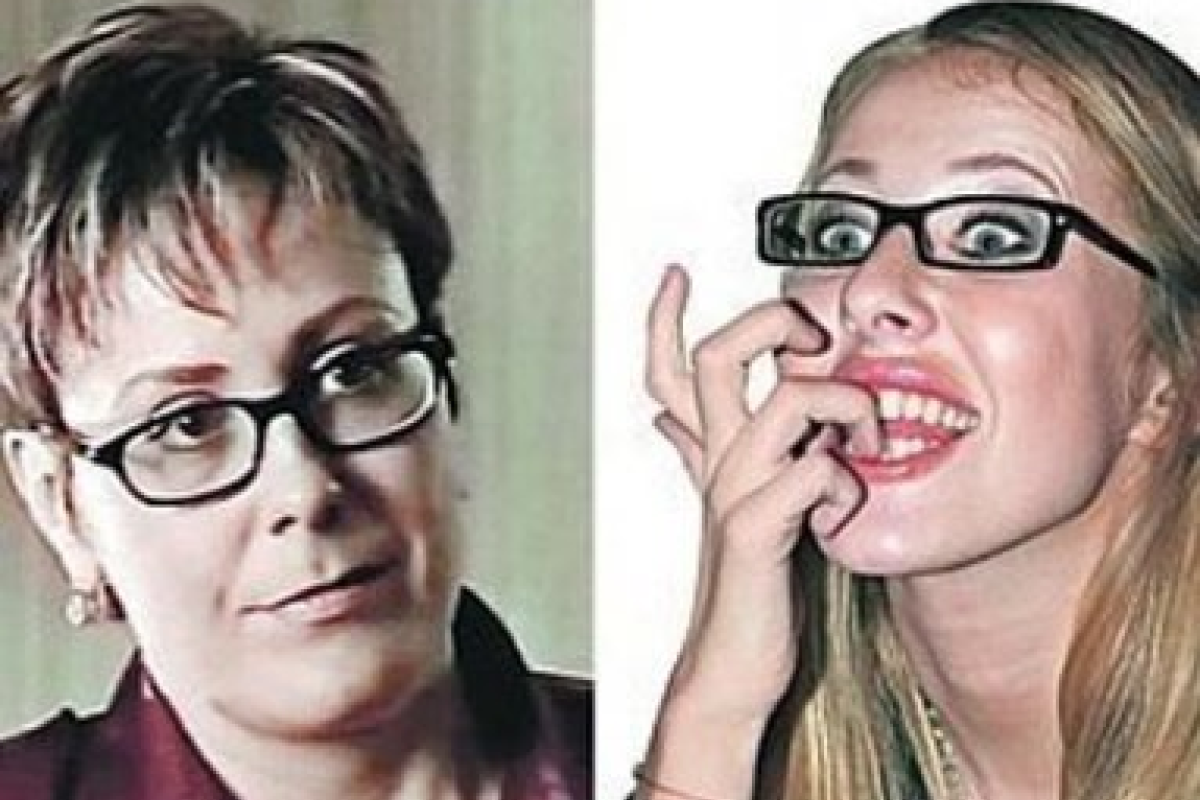 Ксения Собчак все больше становится похожей на старшую сестру