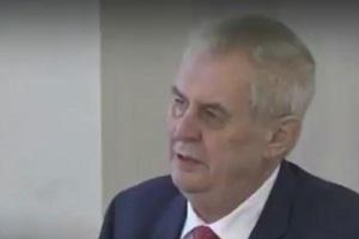 Президент Чехии: "Я – агент Владимира Путина"