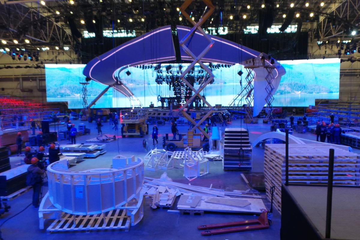 Евровидение-2017: как будет выглядеть звездная сцена Евровидение-2017: как будет выглядеть звездная сцена