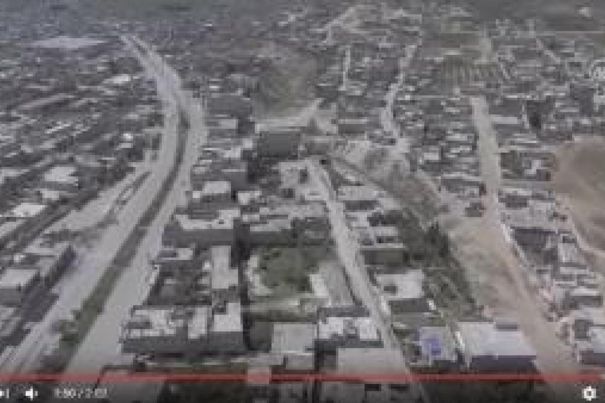 Сирия после химической атаки: появилось шокирующее видео с высоты птичьего полета