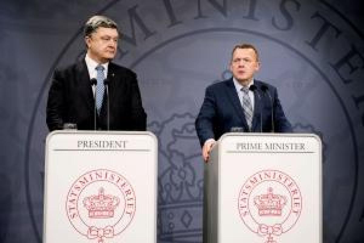 Премьер Дании считает необходимым продолжать давление на РФ