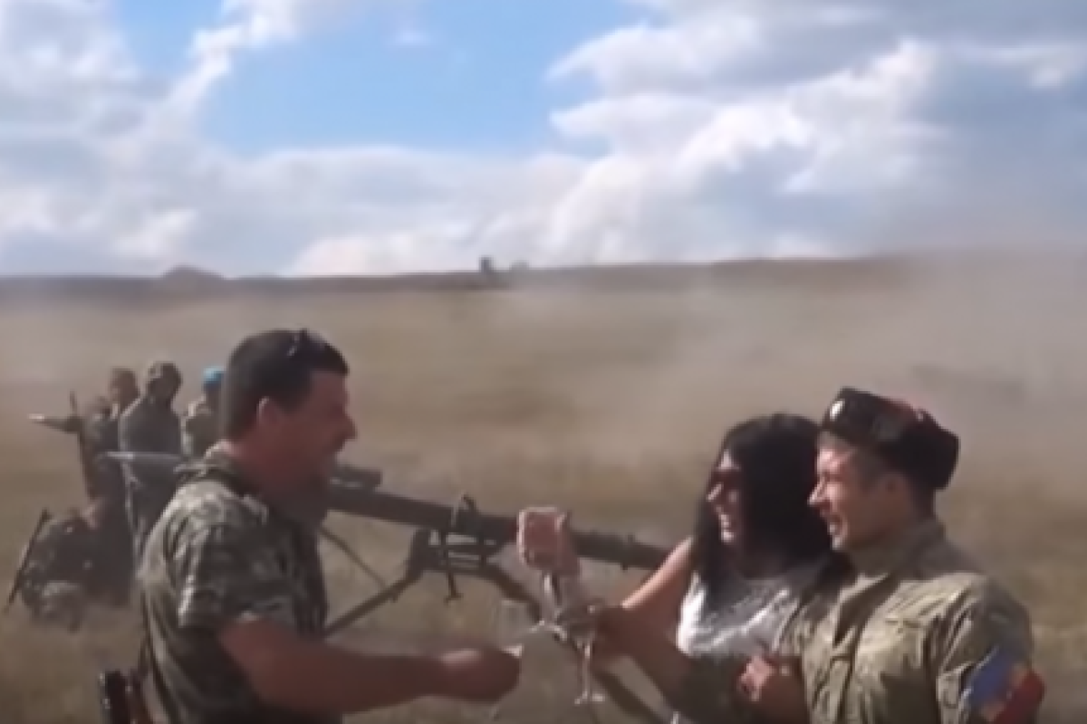 Террористы "ЛНР" отметили свадьбу залпами тяжелого оружия по ВСУ