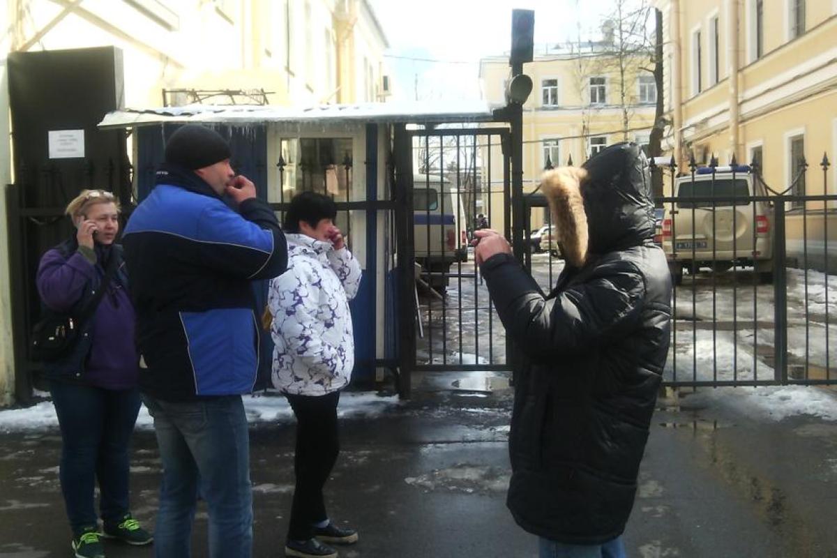 В Питере задержали участников акции в поддержку дальнобойщиков