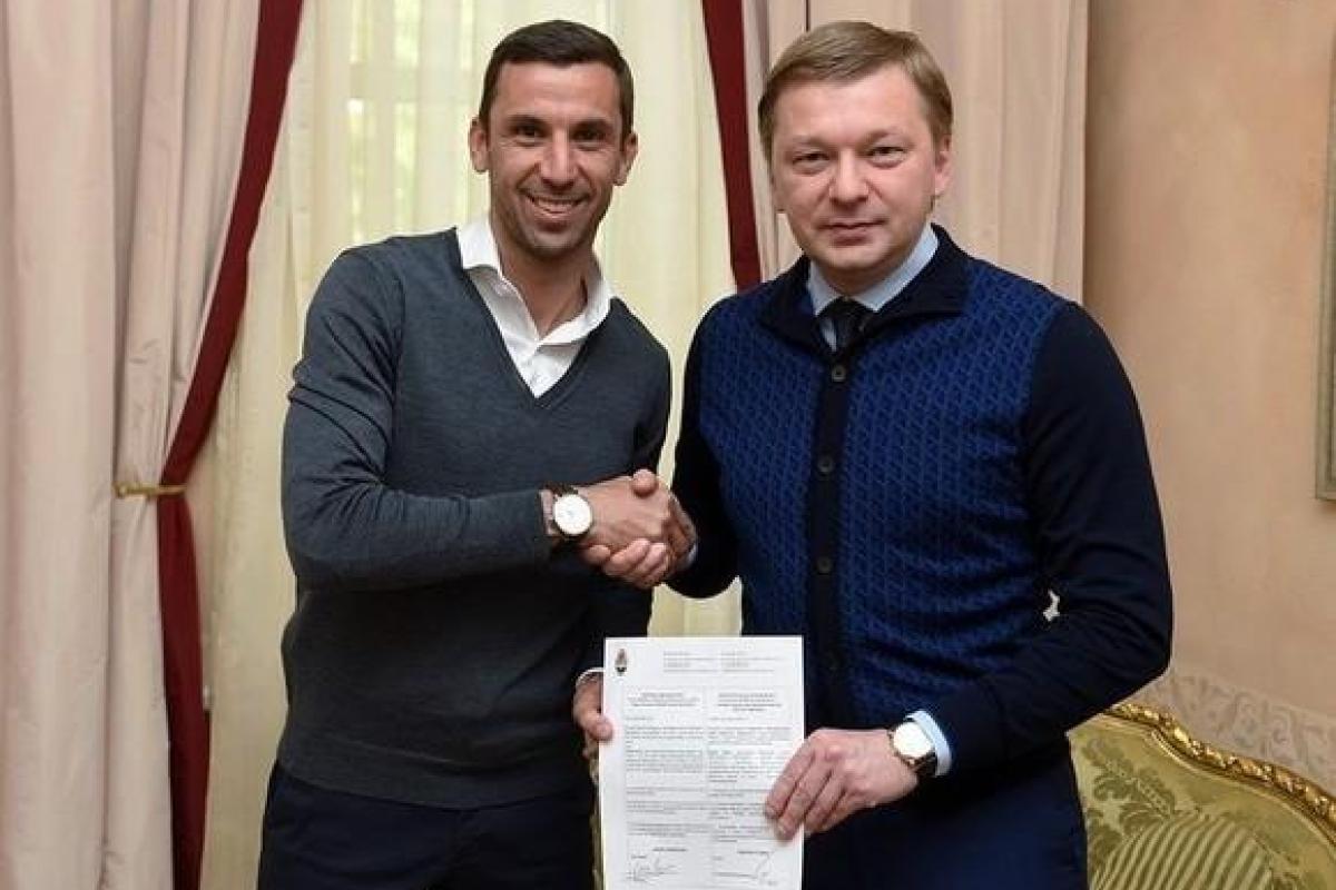 Срна продлил контракт с "Шахтером" Срна продлил контракт с "Шахтером"