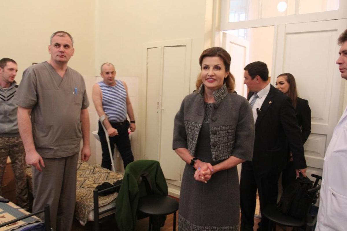 Евровидение-2017: Марина Порошенко пригласила на финал ветеранов АТО