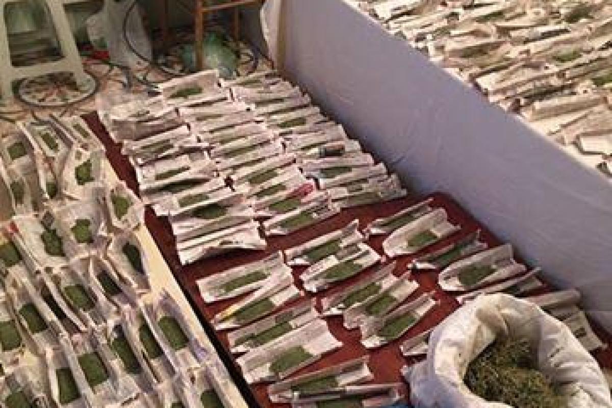 На Харьковщине правохранители изъяли большое количество наркотиков На Харьковщине правохранители изъяли большое количество наркотиков