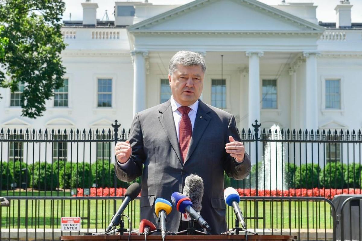 Мы получили твердую поддержку со стороны США: Порошенко о результатах встречи с Трампом