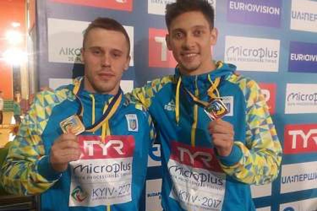 Украинские спортсмены завоевали десятую медаль ЧЕ по прыжкам в воду Украинские спортсмены завоевали десятую медаль ЧЕ по прыжкам в воду
