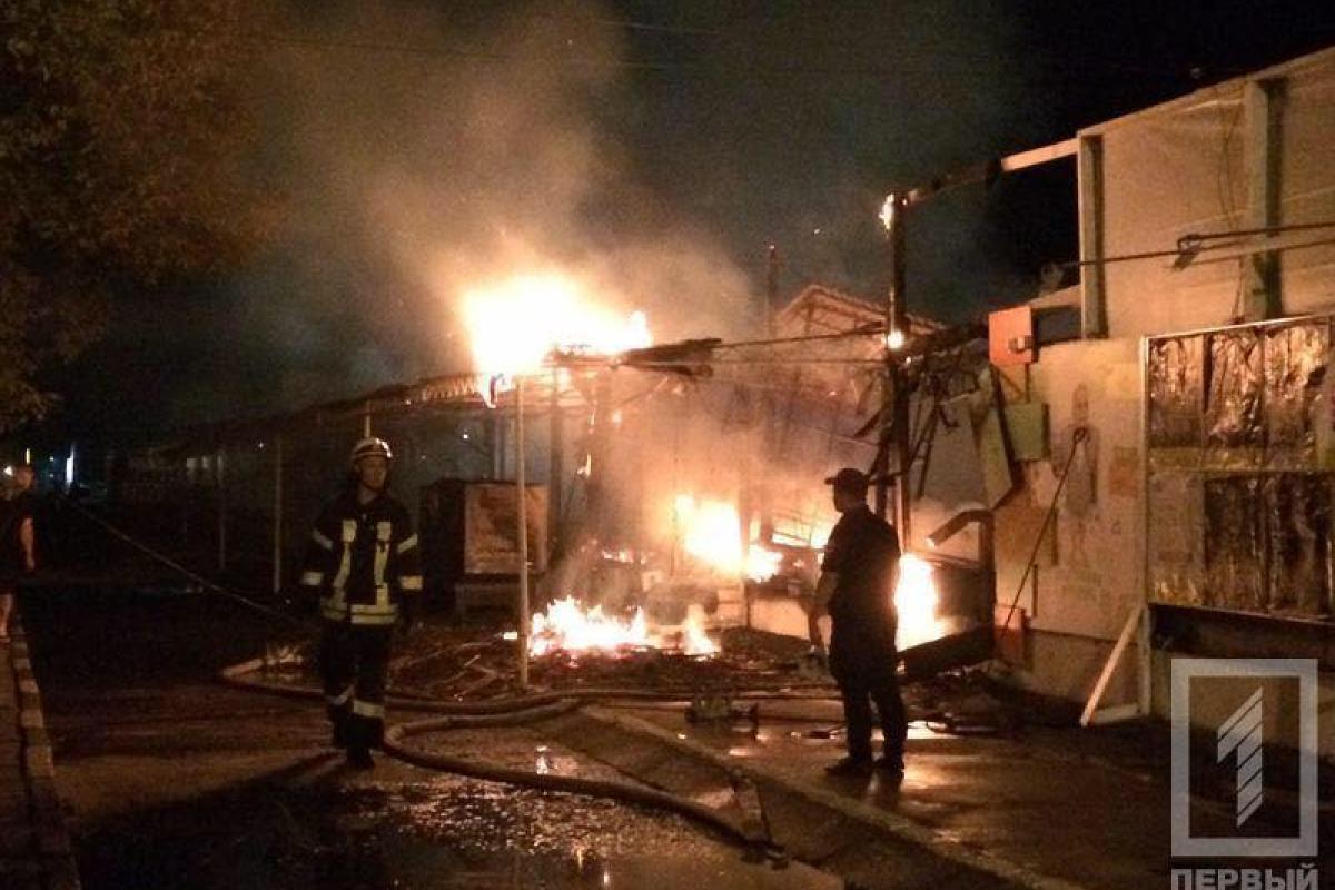 В Одессе произошел масштабный пожар