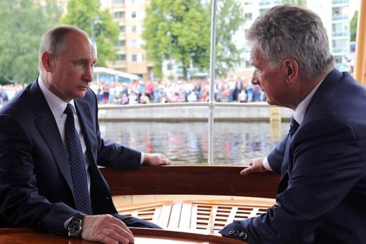 Ситуация в Украине: О чем президент Финляндии попросил Путина Ситуация в Украине: О чем президент Финляндии попросил Путина