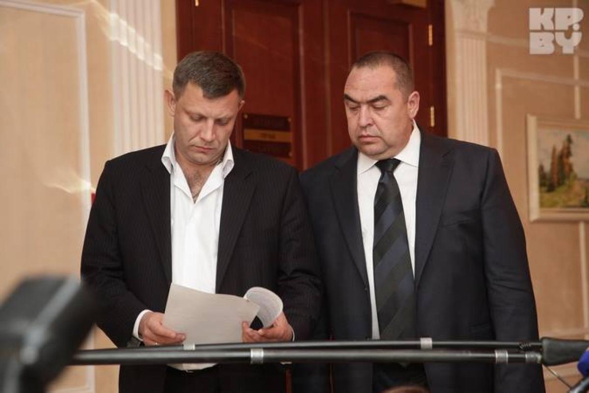В "ЛДНР" наблюдается рост противоречий между Плотницким и Захарченко В "ЛДНР" наблюдается рост противоречий между Плотницким и Захарченко