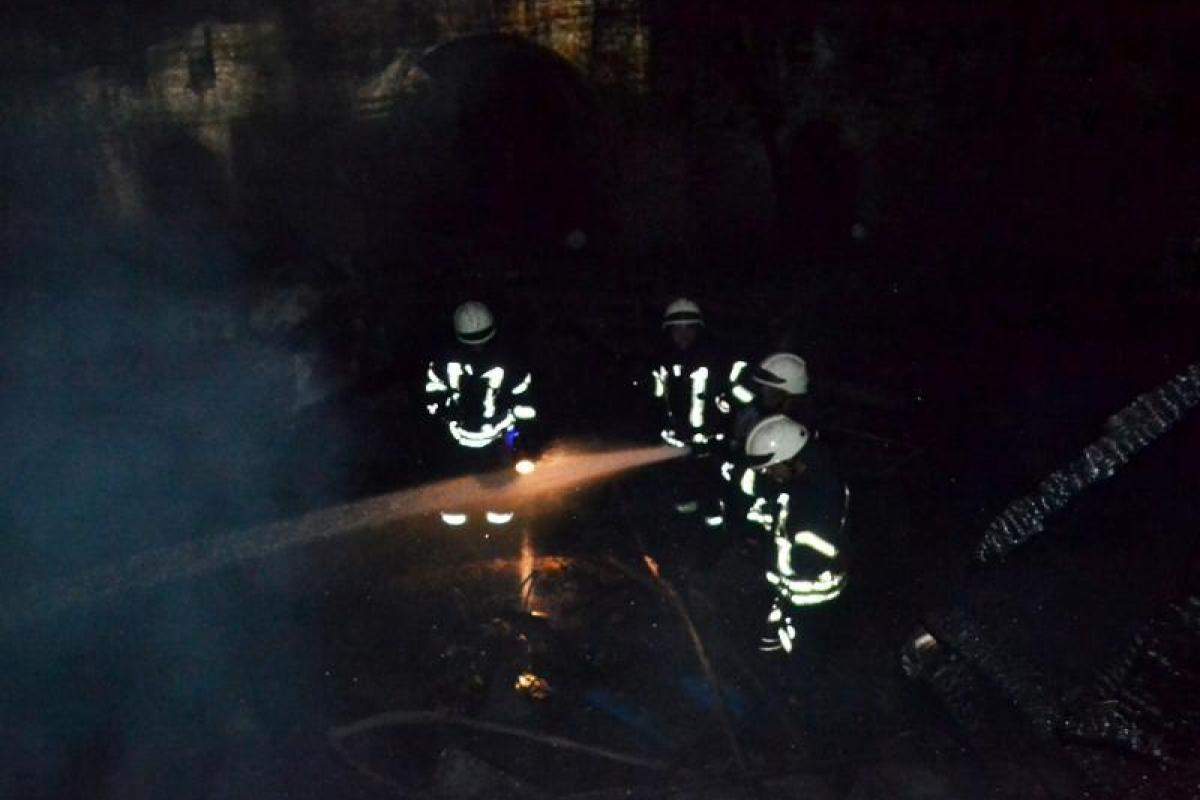 В Одессе произошел пожар в недействующем кафе