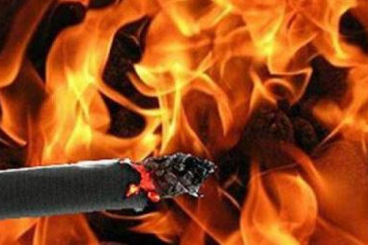 В Черкасской области мужчина погиб во время пожара, возникшего в результате курения в постели