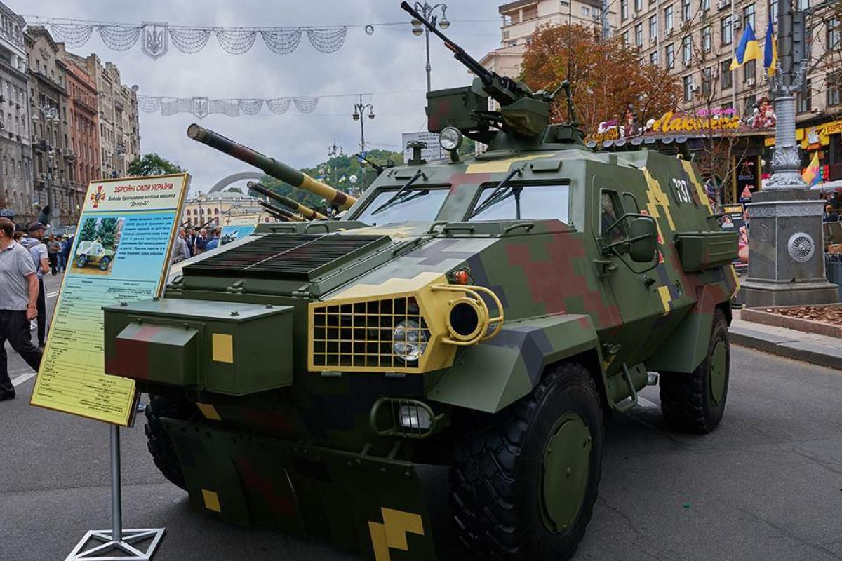 День независимости-2017: Военная техника уже прибыла на Крещатик