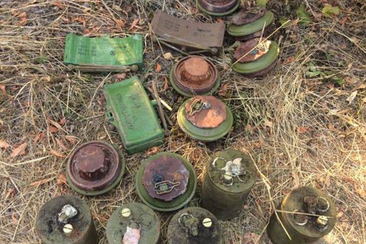 На Донетчине нашли большой схрон боеприпасов и взрывчатки На Донетчине нашли большой схрон боеприпасов и взрывчатки