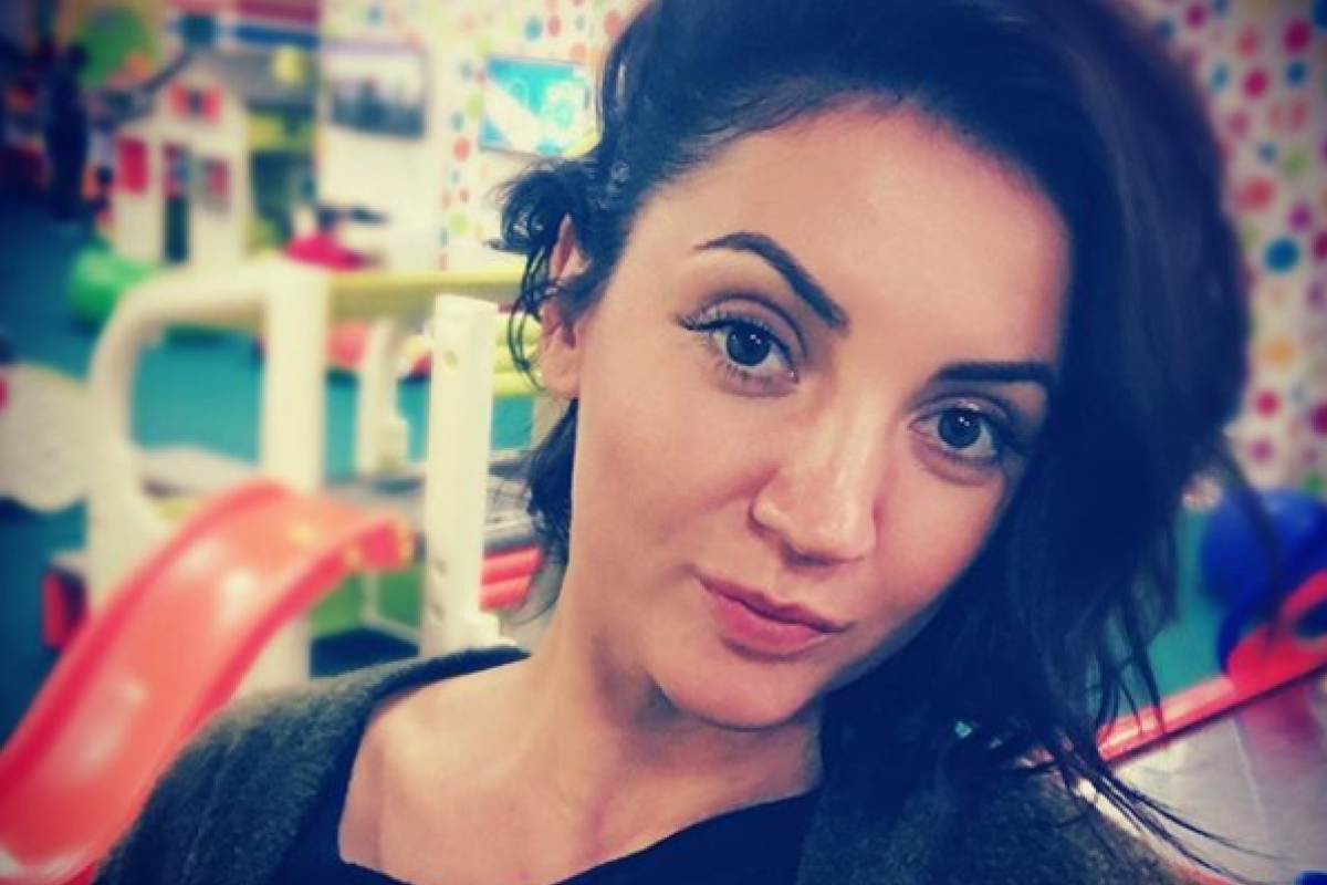 Ольга Цибульская получила в подарок от мужа паранджу Ольга Цибульская получила в подарок от мужа паранджу