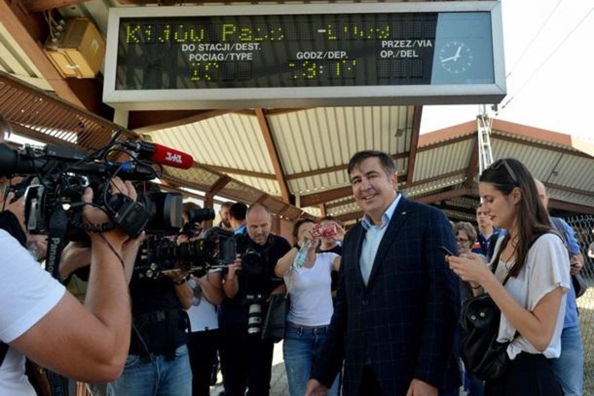 Стало известно, какое отношение имеет полиция Украины к поезду "Интерсити" с Саакашвили